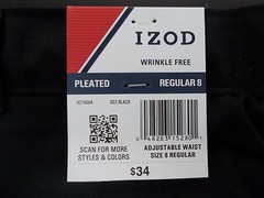 Boys IZOD $34 Black Uniform/Casual Pleated Pants Slim Sz 7-14 & Reg Sz 8-12