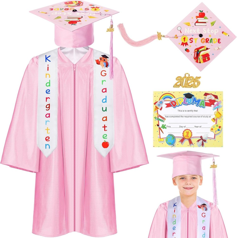 Retisee 7 Pieces 2025 Kindergarten and Preschool Size 36, X-Large, Pink