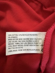 Cat & Jack Polo Shirt Boys Large Red No-Roll Collar Wicking School Uniform NWT