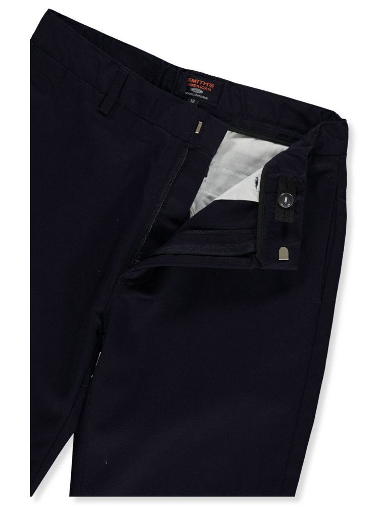 Smith’s American Boys’ Flat Front Twill Uniform / Dress Pants