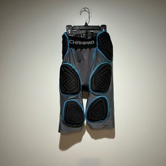 Football Back Plate, Padded Compression Shirt, Girdle