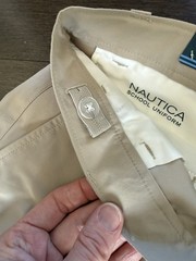 Nautical – Boys Khaki School Uniform Shorts – Size 18 Regular