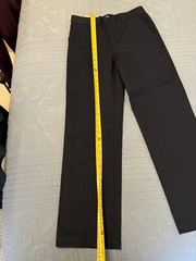 Kids French Toast Cotton/Poly Uniform Navy Blue Dress Pants Adjustable Size 12