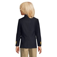 Lands’ End School Uniform Boys Hopsack Blazer Deep Navy Choose size