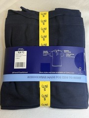 2pk French Toast Polo Pique Short Sleeve School Uniform Boys Sz S 6/7 Navy Blue