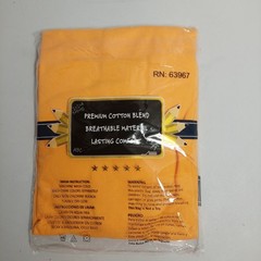 Authentic Galaxy School Uniform Gold Sbort Sleeve Polo Shirt Size 20