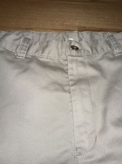 NWOT George Adj Waist Pants Khaki Tan Size 14 H Husky School Uniform