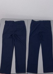 Old Navy Pants Boys 14 Blue School Uniform Straight Built in Flex Lot of 2
