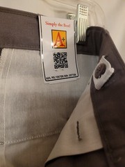 NWT A+ Easy Care Boys Grey School Uniform Pants Size 27×22.5 Husky Large 14