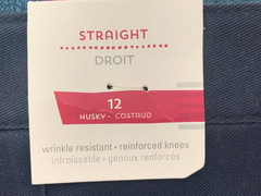Old Navy Straight Blue Pants Size 12 Husky NWT