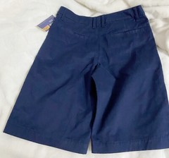 Cherokee, Youth Child Unisex Solid Navy Blue School Uniform Shorts, Size 14