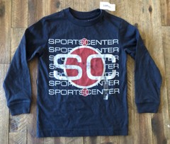 ESPN SportsCenter Old Navy Collectibles Long Sleeve T-Shirt (Youth XS/5) NEW!