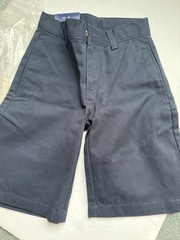 Boys Shorts School Uniform Navy Size 7 Arrow