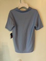 Chaps Boys Performance LT Blue Shirt Size L (14/16) Reg