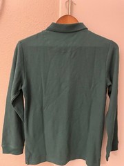 Nautica School Uniform US Size Large /Green (14/16) Long Sleeve New