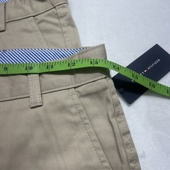 2 NWT Tommy Hilfiger School Uniform Khaki Shorts Boys 14 Beige Bermuda Chino