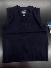 Boys French Toast $24 Uniform Navy Sweater Vest Size 4 – 7