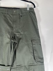 Boy Scouts Of America Pants Youth 14 Green Canvas Convertible Zip Off Uniform