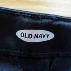 Old Navy Unisex Youth Shorts Black Khaki School Uniform Pants Child Size 5 NWT
