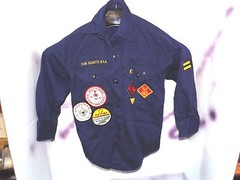 Cub Scout Uniform SCOUT-O-RAMA 1967&1968 patches + pants + hat + belt VINTAGE