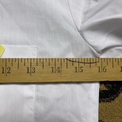 Vtg 80s Dickies White Dress Uniform Shirt Kids Size 10 NWT