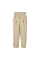 Elder, Boy’s Husky Pleated Pants, Khaki, Style# 1217H