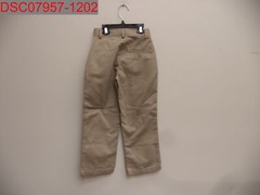 NWOT – Dockers Boys’ Khaki Adjustable Waist Uniform Pants , Size 5 Regular