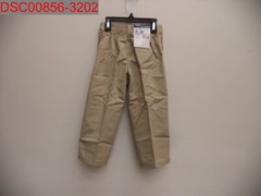 French Toast Toddler Boys Uniform Khaki Pull-On Relaxed Fit Pant 3T 884503178790