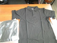 NWT Lot of 2 George Boys’ School Uniform Short-Sleeve Polo Shirts – Black, Sz XL