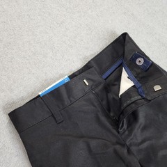 NWT French Toast Flat Front Uniform Shorts Boys Size 7 Black Adjustable Waist