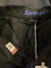Dickies Boy Slim Taper Flex Black Pant – Size 10