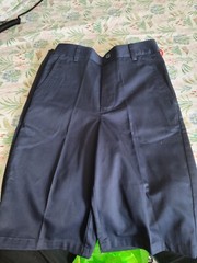 NWT French Toast Boy’s Navy Blue School Uniform Pull-on Stretch Shorts Size 12