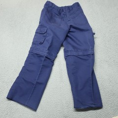 Boy Scouts of America Switchback Uniform Pants Boys 8 Blue Convertible Cargo
