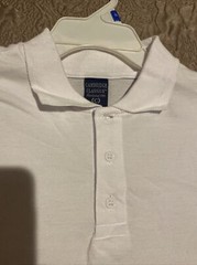 CAMBRIDGE CLASSICS kids White polo school uniform L (12/14)