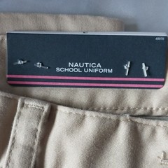Nautica School Uniform Khaki Stretch Easy Care Pants Size 3 MPN NUFBC030