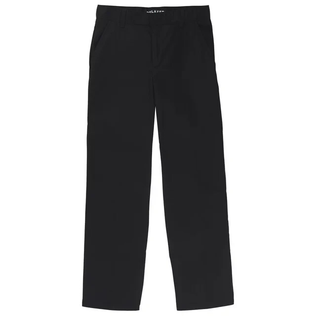French Toast Boys School Uniform Adjustable Waist Relaxed Fit Pant 12Husky Black