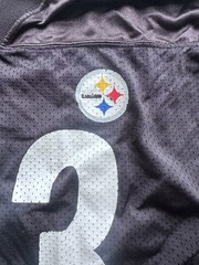 NFL Pittsburgh Steelers Football Jersey #43 Troy Polamalu Kids Large