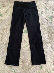 Chaps Boys Approved Schoolwear Black Pants Boys Size 16 Regular