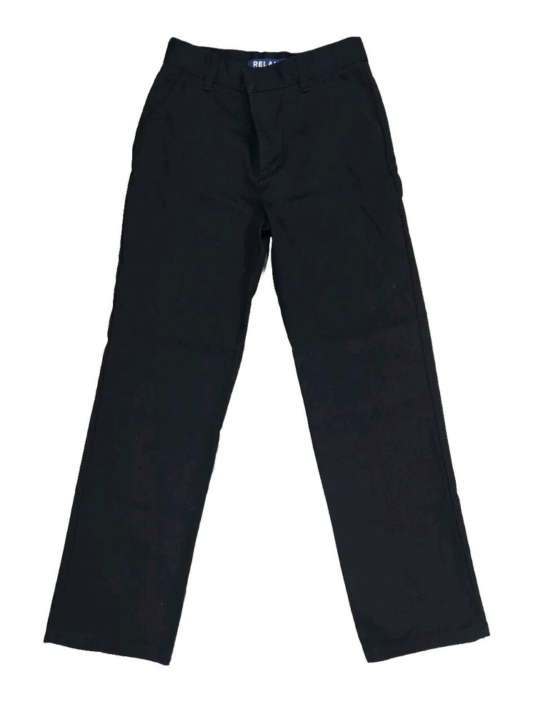 French Toast Boys School Uniform Pull-On Relaxed Fit Size 14 Adjustable Waist