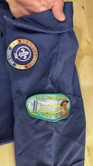 Cub Scouts Boy Scouts of America Shirt Youth Medium Blue Short Sleeve BSA
