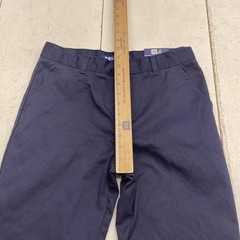 French Toast Pants Boys 18 Navy Relaxed Twill Adjustable Waist School Uniform