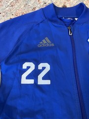 Adidas Climacool Tracksuit Jacket Royal Blue Blau Weiss Gottschee Soccer Youth S