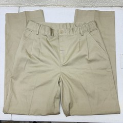 AUSTIN Sz 18 Boy’s Khaki School Uniform Pants Adjustable Waist Cotton Blend •VG‼