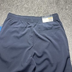 Nautica School Uniform Youth S 28×30 Navy Jogger Short Elastic Waist Drawstring