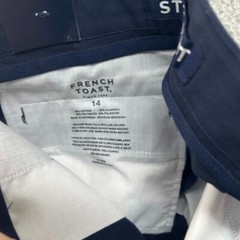 French Toast Schoolwear Relaxed Fit Uniform Pants Blue Pant Boy’s Size 14