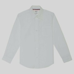 French Toast Boys School Uniform Long Sleeve Classic Button-Up Dress Shirt, 20