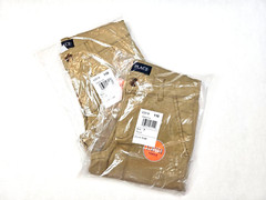 NEW boys uniform pants size7 flax / khaki 2pairs Children’s Place stretch fabric