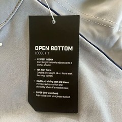 New Champro Youth Large Grey Baseball Pants With Navy Stripe