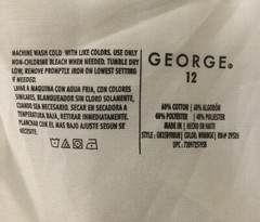 GEORGE Boys Khaki School Uniform Pants Size 12 NWT