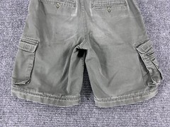 BOY SCOUTS Convertible Cargo Shorts Uniform Green Zip Off Youth Size 33 NO PANTS